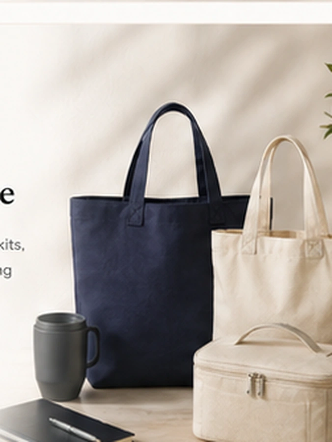Custom corporate and retail bags produced for Romanian brands