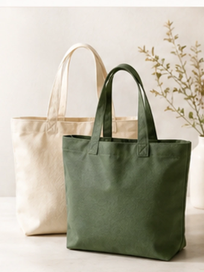 Custom branded bags produced for German retail programmes